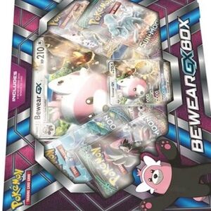 “SOLD” Pokemon Bewear GX Box Pink Blue Purple